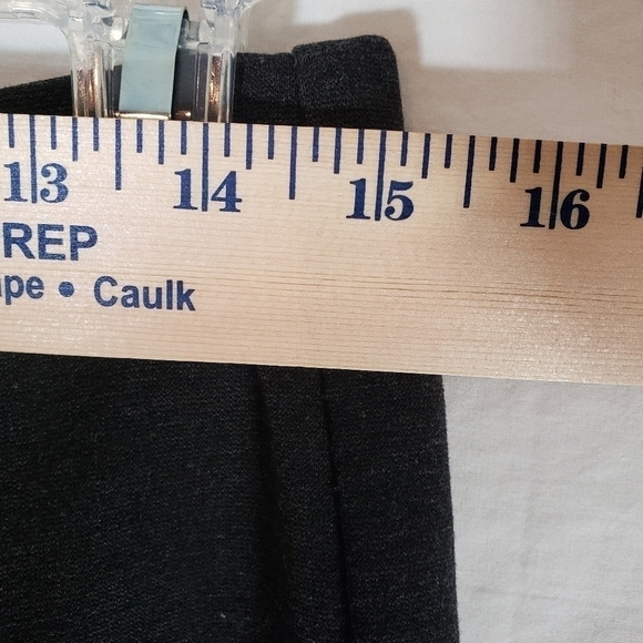 Chico's Gray Leggings with Slimming Waistband Sz Chico's 0.5 (S) - Picture 9 of 11